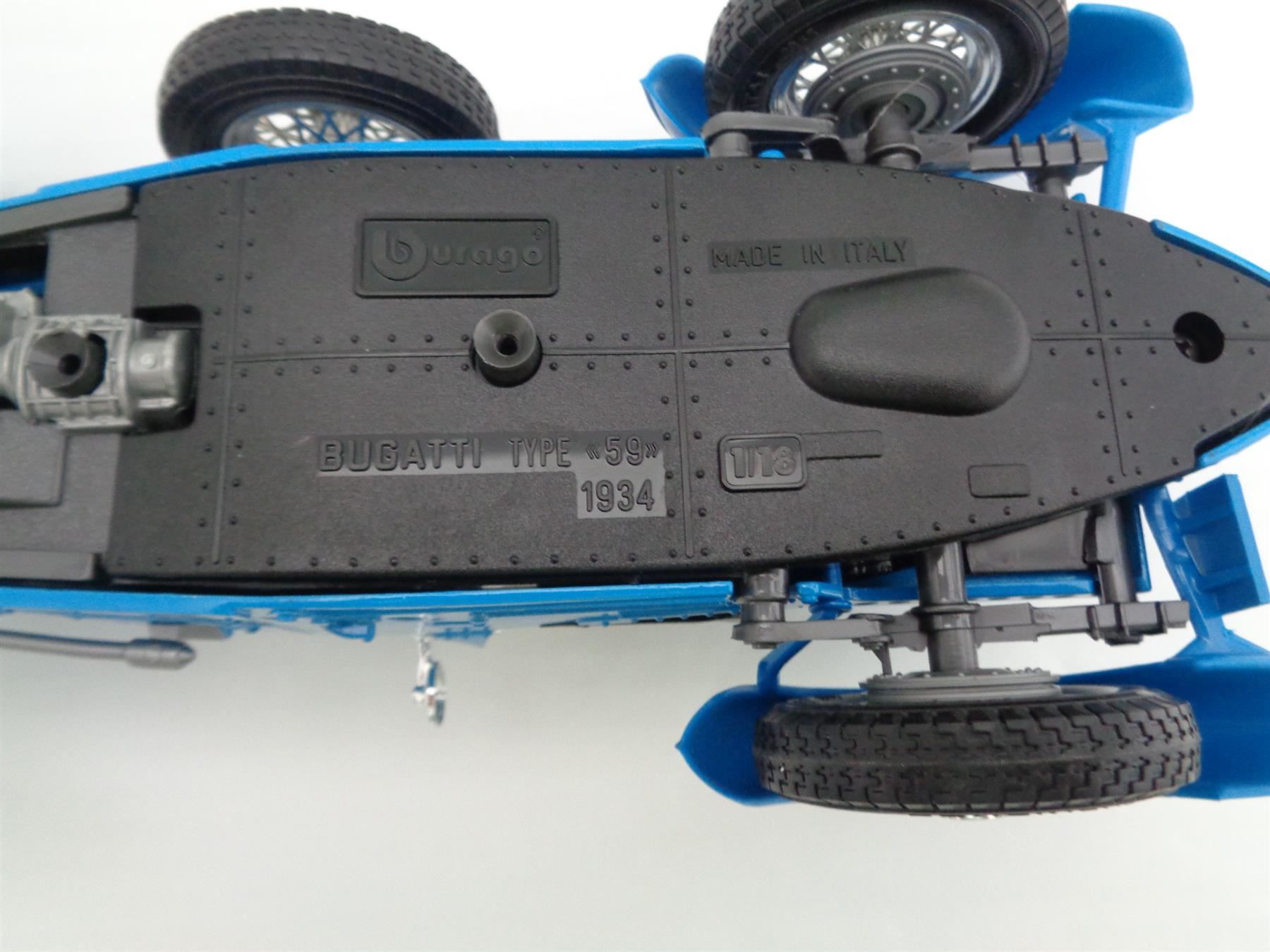 Bugatti Modellautos: Bburago 1/18 Bugatti Type 59 1934 – Gebraucht aus Chur von omonia 8