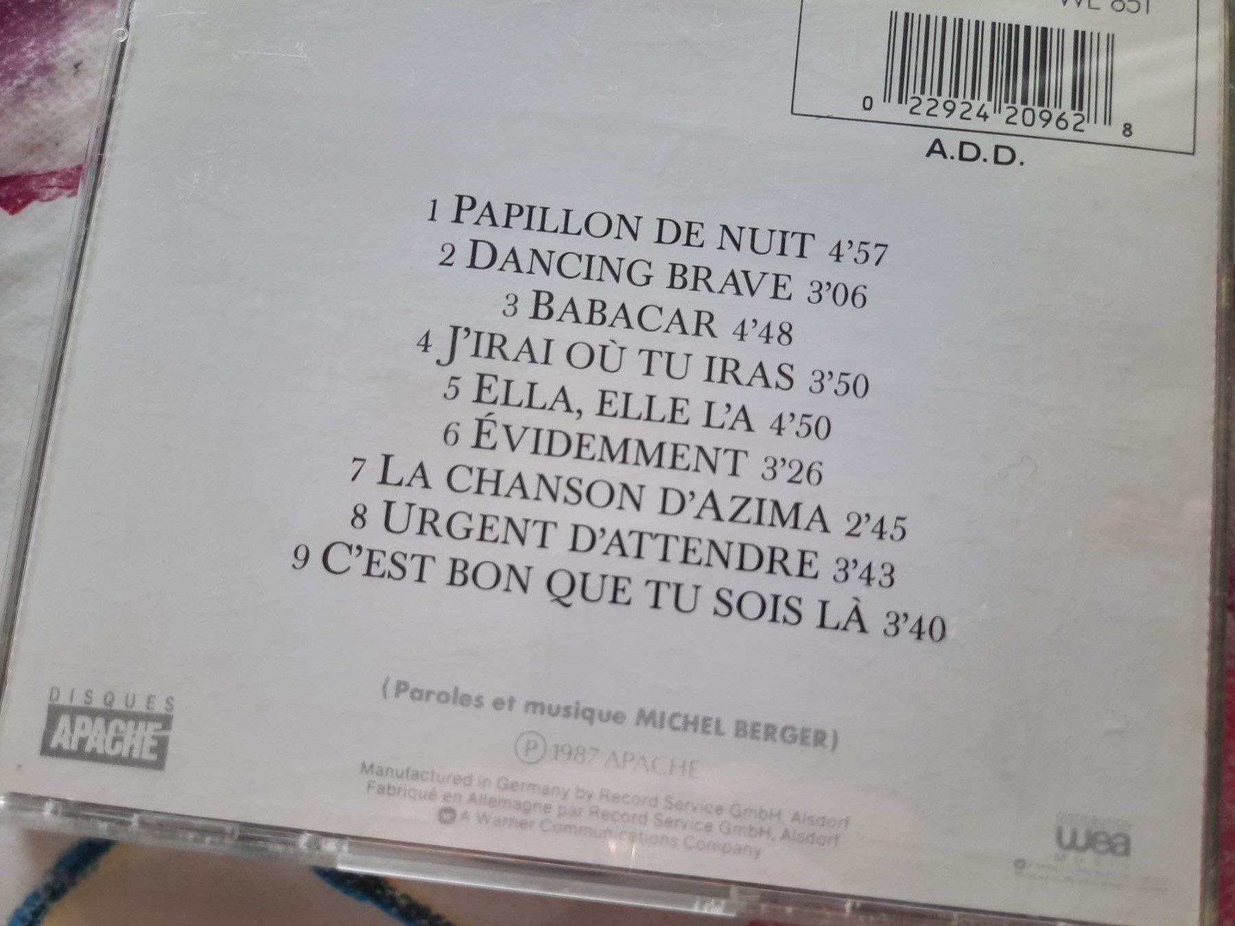 CD: CD France Gall - Babacar – Usato da Pully venduto da bro_n52j 2