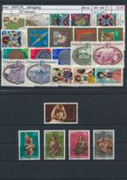 1977 Liechtenstein, Jahrgang komplett, ET - Stempel