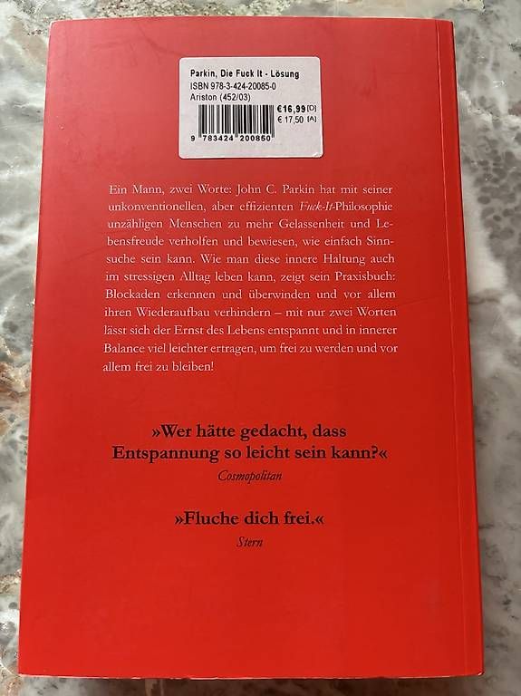 Bücher: Die Fuck It - Lösung – Gebraucht aus Beckenried von lww_25tg 1