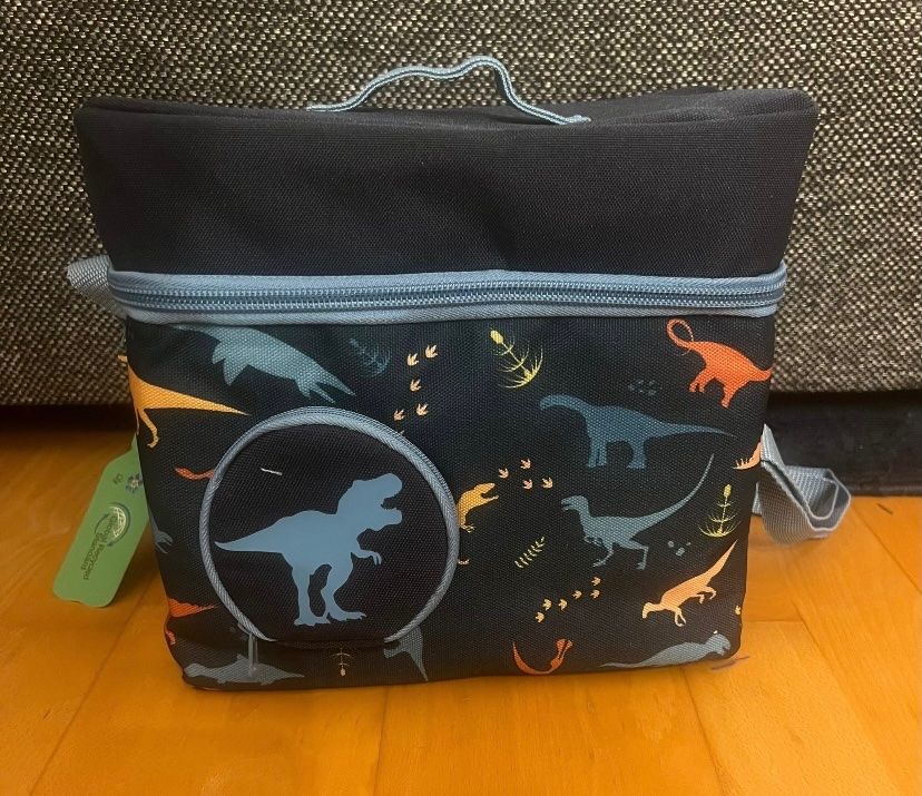 Dinosaurier-Wasserflaschen-Tragetasche Für Kinder - Mit Gurt, Praktisch Für Unterwegs
