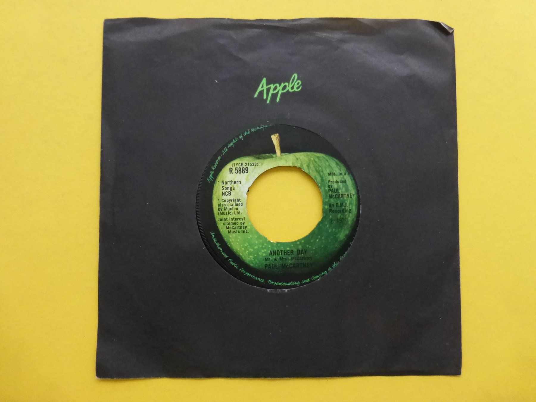 Dischi in vinile: Paul McCartney – Another Day – Usato da Zürich venduto da Swiss57