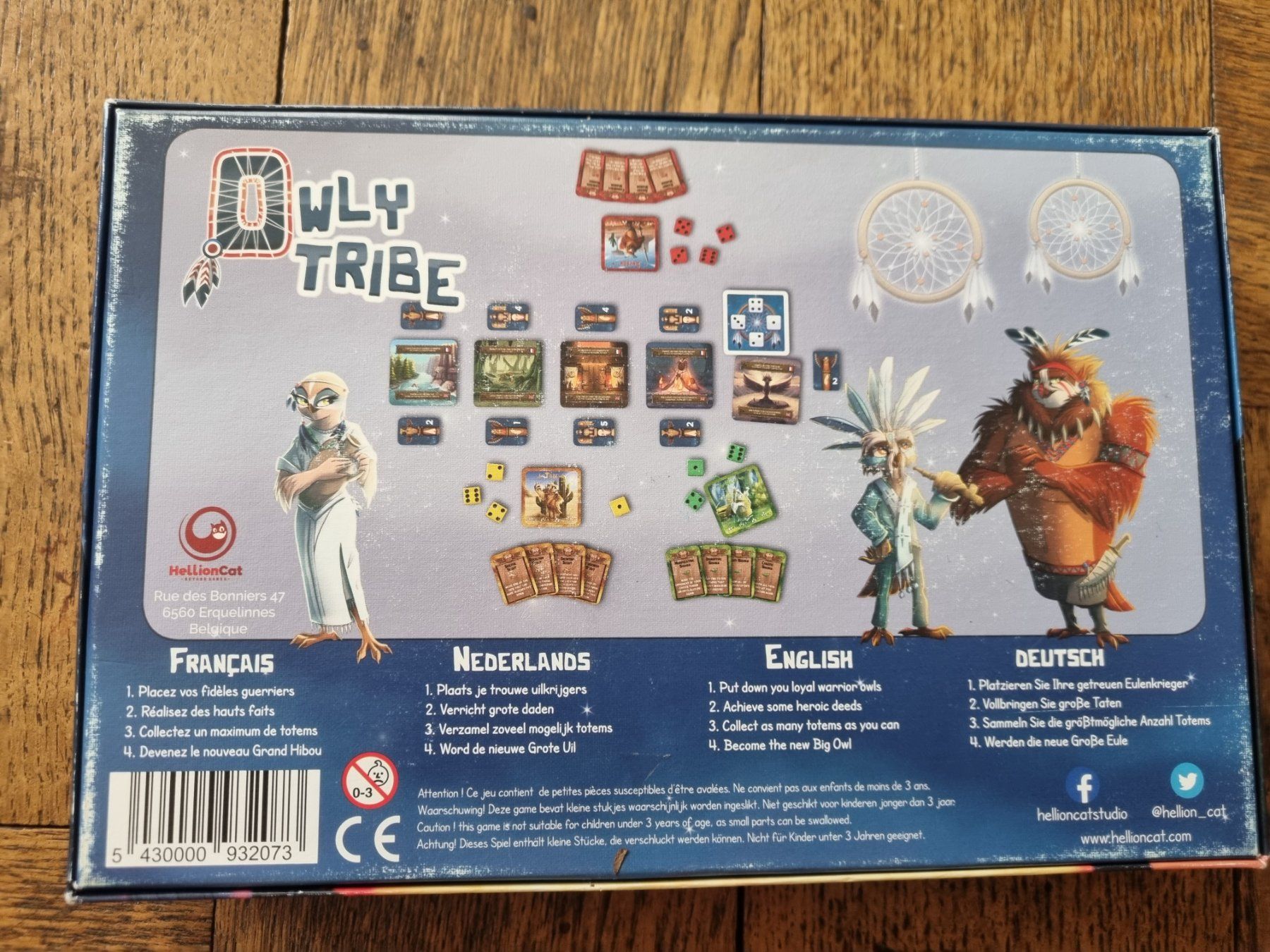 Giochi: Jeu de société Owly Tribe – Usato da Fribourg venduto da jarmilka 8