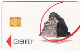 GSM Telefonkarte der PTT Gemplus mit Matterhorn