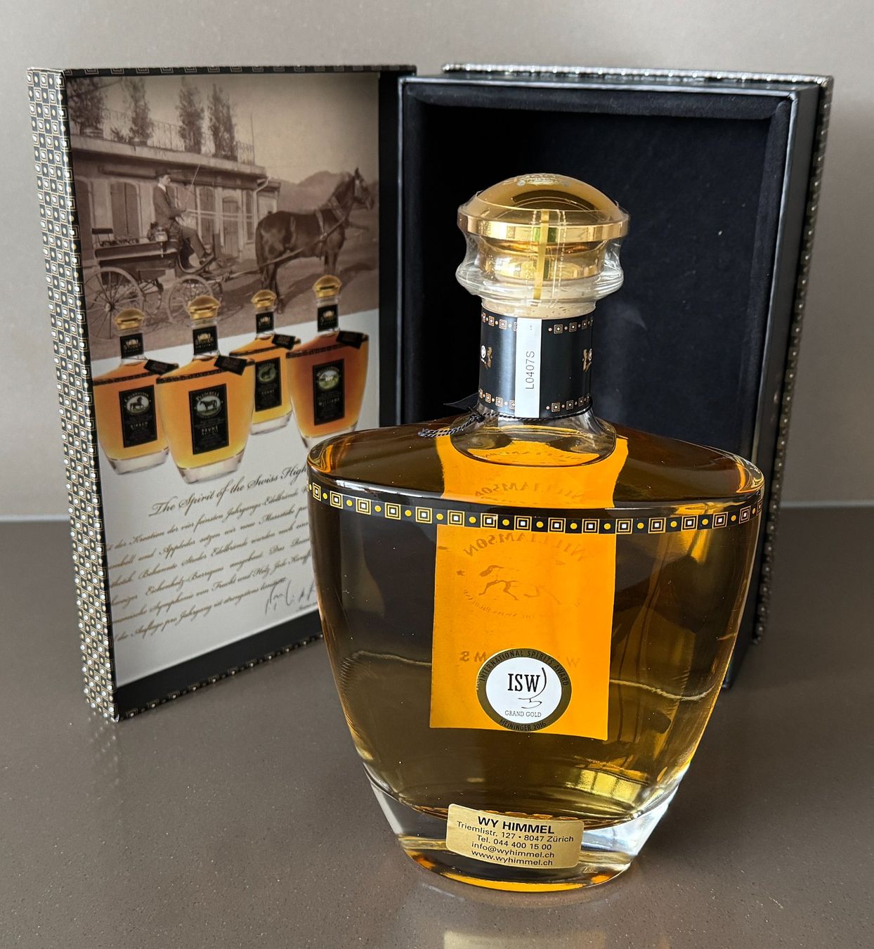 Studer Bevande alcoliche: Studer Williams Barrique Williamson 41% 70 cl – Nuovo e nell'imballaggio originale da Frick venduto da Tartaruga-6 1