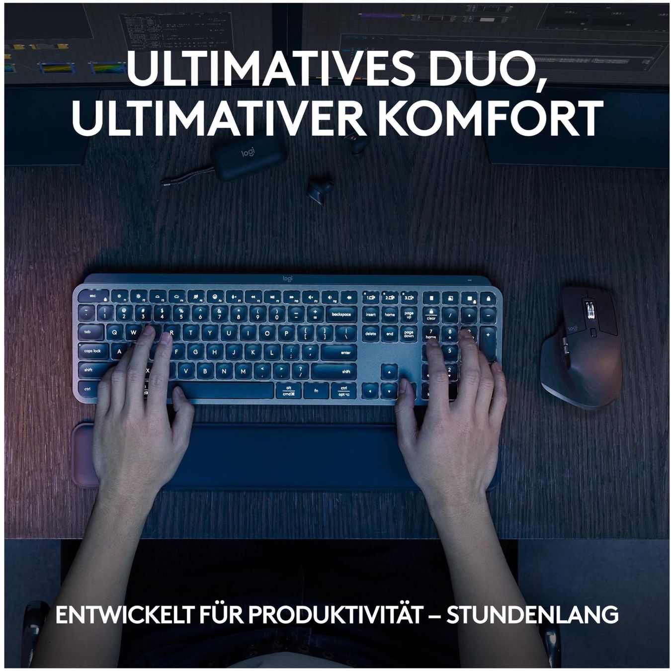 Logitech Tastaturen: Set Logitech MX Keys S + Souris MX Master 3S Noir Graphite – Gebraucht aus Morges von con_jw6n 1