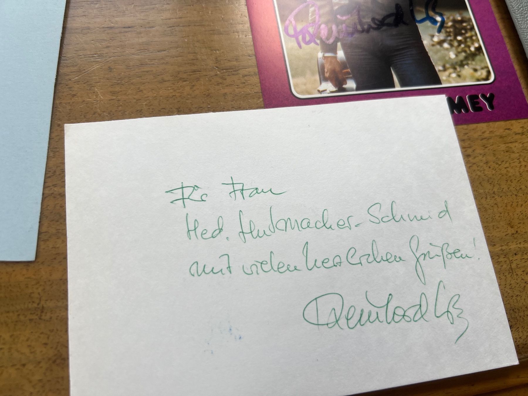 Autografi: Verschiedene Autogramme 283 – Usato da Glattfelden venduto da maa_qcj8 2