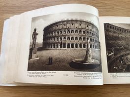 Altes Buch mit 130  Bilder von Rom, 1936