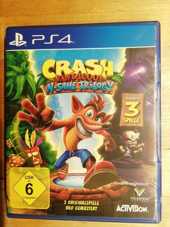 crash playstation 4
