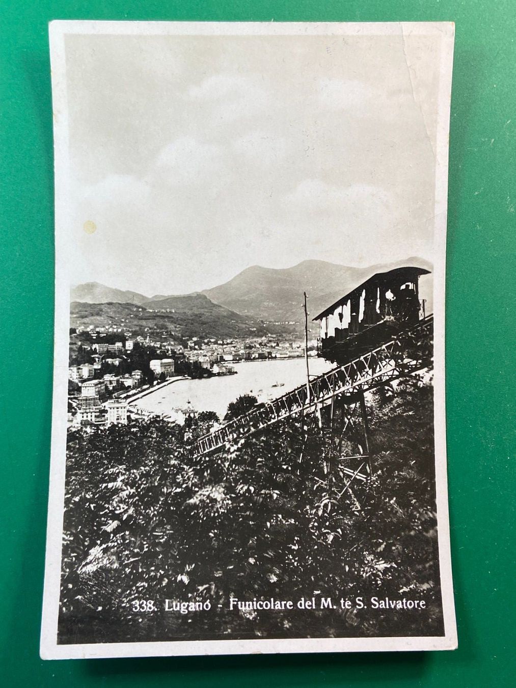 Ansichtskarten: Lugano - Funicolare del M.te S. Salvatore – Gebraucht aus Steg VS von danwer74