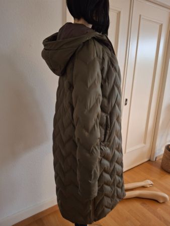 Wasserfeste Winterjacke Olivgrün Gr M