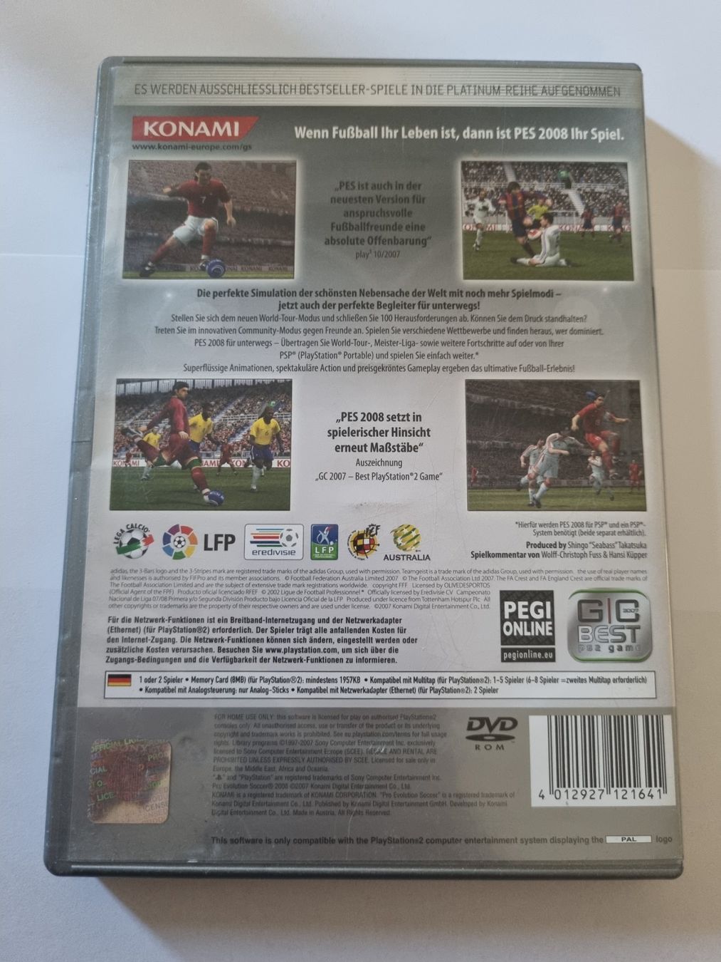 Sony Giochi: PlayStation 2 Pro Evolution Soccer 2008 – Usato da Pollegio venduto da Isaiaaaa96 1