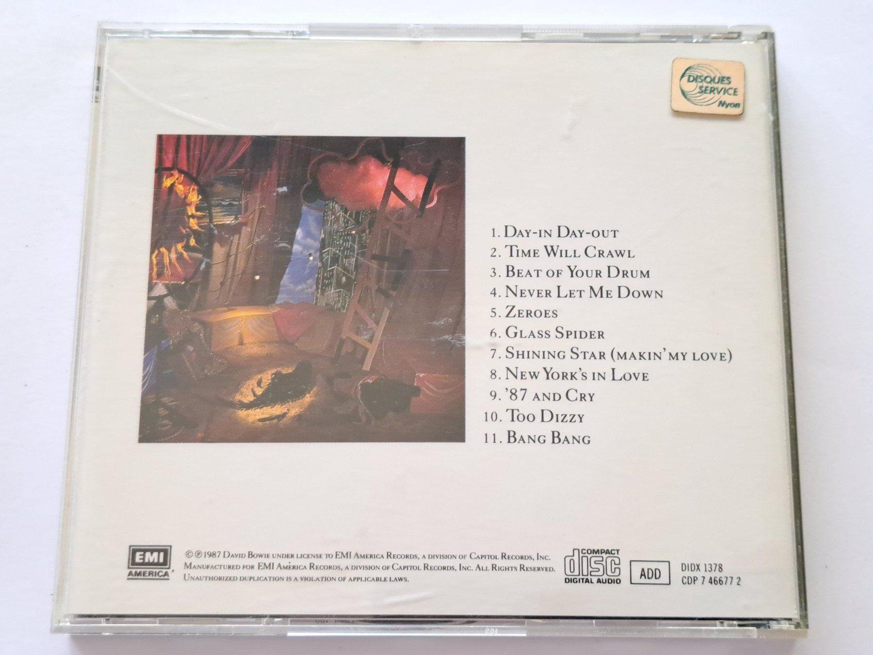 CD: CD David Bowie – Never Let Me Down – Usato da Pully venduto da bro_n52j 1