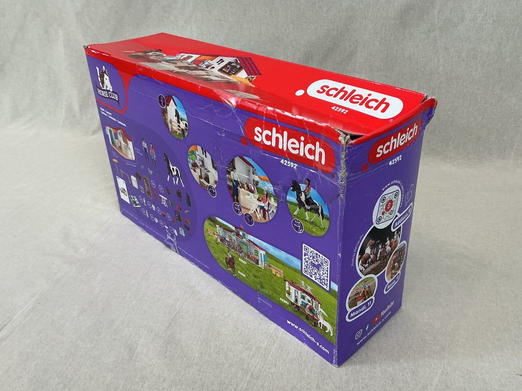 Schleich Spielzeuge: SCHLEICH Pferde Club Reitercafé – Gebraucht aus Richterswil von Restwert_Richterswil 9