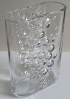 Space Age: italienische ovale Blasenvase, H = 29 cm, um 1970