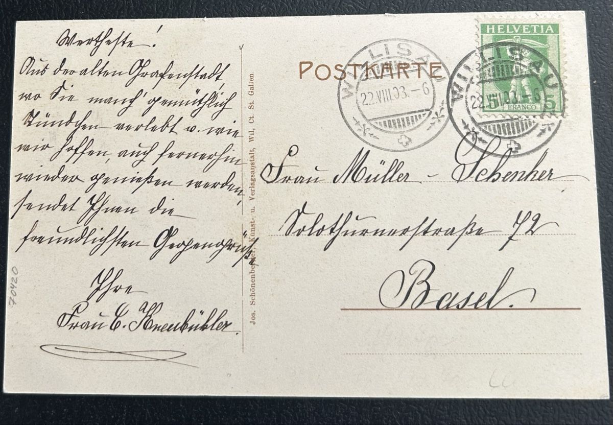 Cartoline postali: AK Willisau – Usato da Horw venduto da Tellbub 1