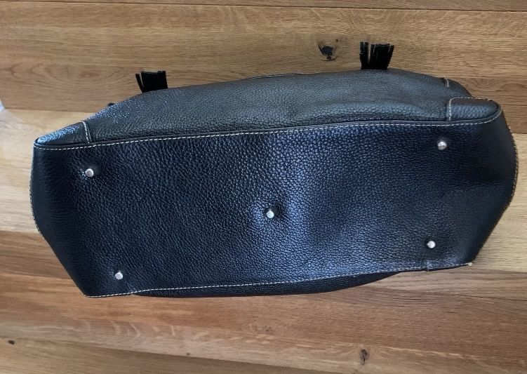 Navyboot Borse da donna: NAVYBOOT Tasche aus schwarzem Leder – Usato da Binningen venduto da Dodo21 3