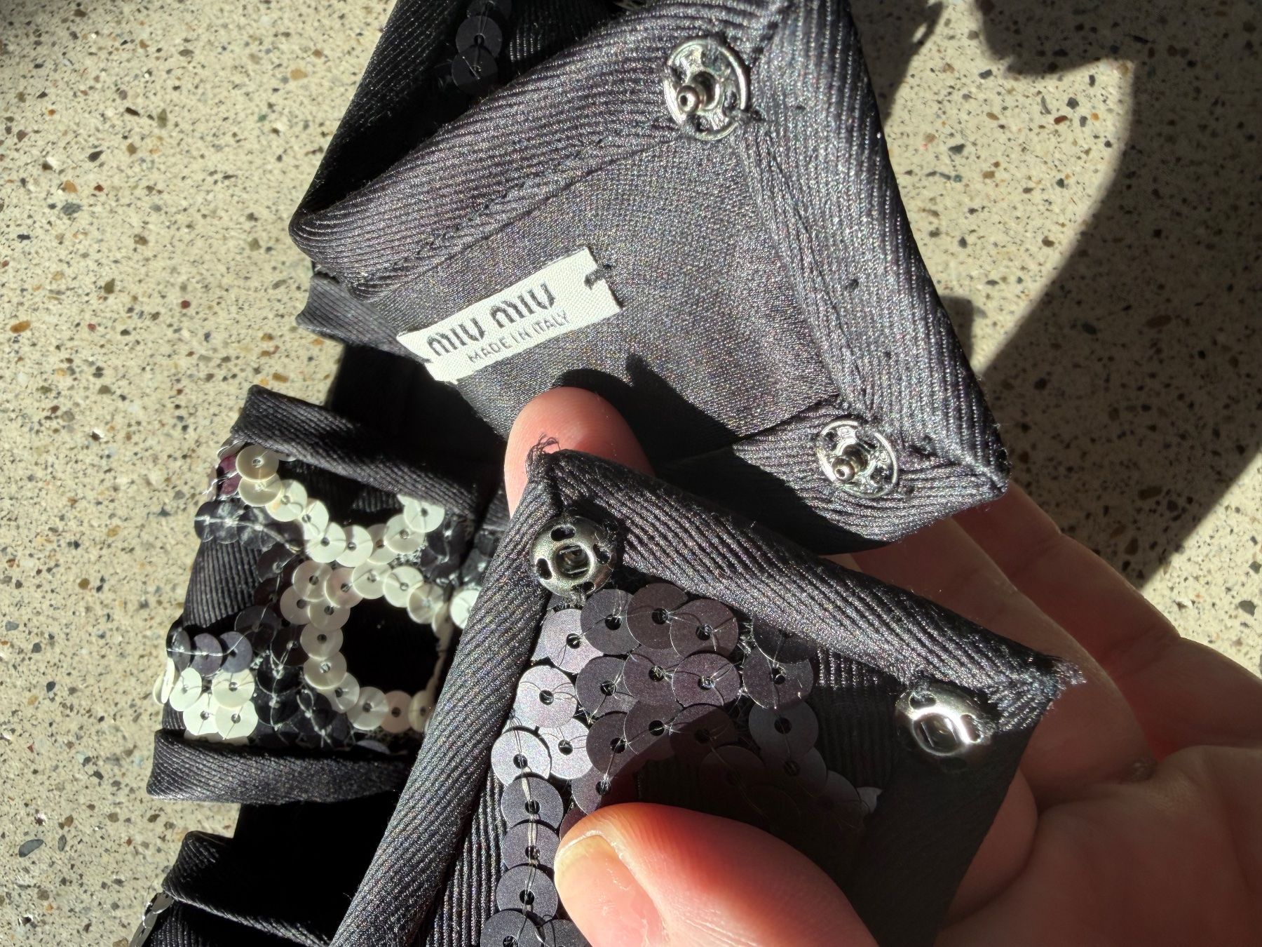 Miu Miu Catenine: Miu Miu Pailletten Collier – Nuovo (secondo la descrizione) da Brütten venduto da Rod816 3