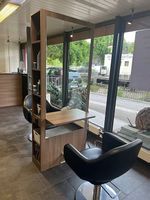 Coiffeur Möbel mit Spiegel 