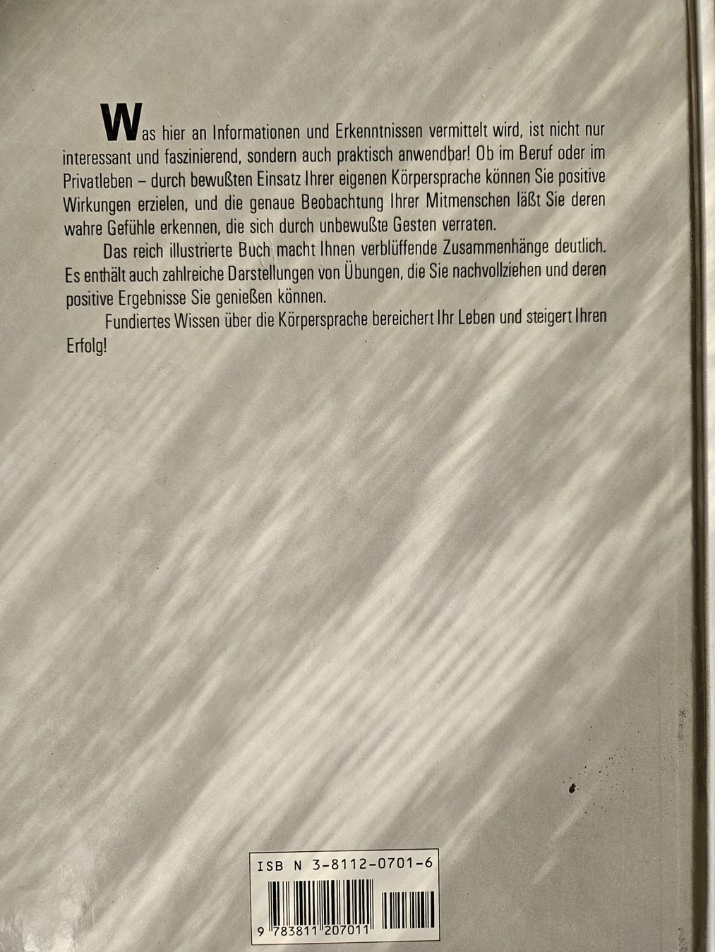 Livres: Körpersprache – D'occasion à Zürich par lorenzo167 1