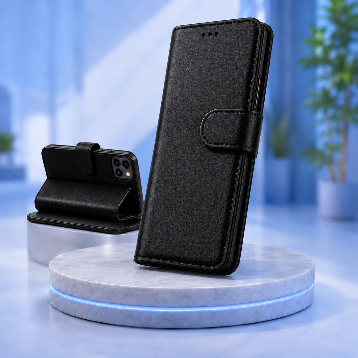 Covers & Schutzfolien: iPhone 14/ 14 Pro /Pro Max/Plus Leder Wallet Hülle Etui Case – Neu und originalverpackt aus Luzern von MobiStore11 2