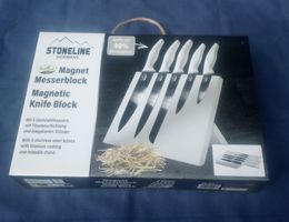 Stoneline Messerblock Magnetisch, 5 Messer, NEU