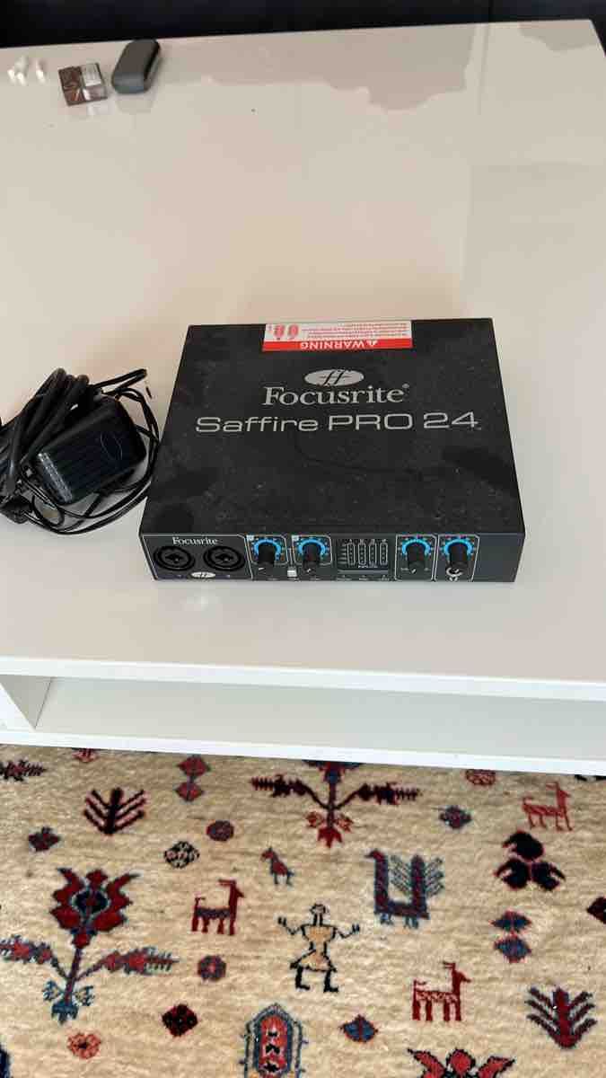 Focusrite Studioequipment: Focusrite Saffire PRO 24 Audio Interface guter Zustand – Gebraucht aus Luzern von Virus-Sounds