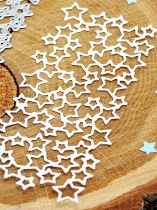 Sciablone: Stanzschablone Nr.658, Sterne (Sizzix geeignet) – Nuovo e nell'imballaggio originale da Gretzenbach venduto da Fliegepilz56 2