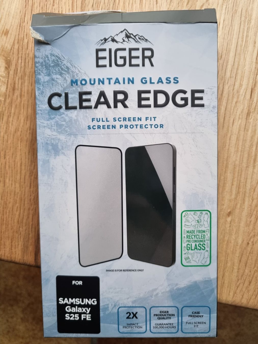 Ritocchi & pellicole di protezione: Glass-Displayschutz  von Eiger Mountain Glass Clear Edge – Nuovo (secondo la descrizione) da Riedholz venduto da mic_sv5c