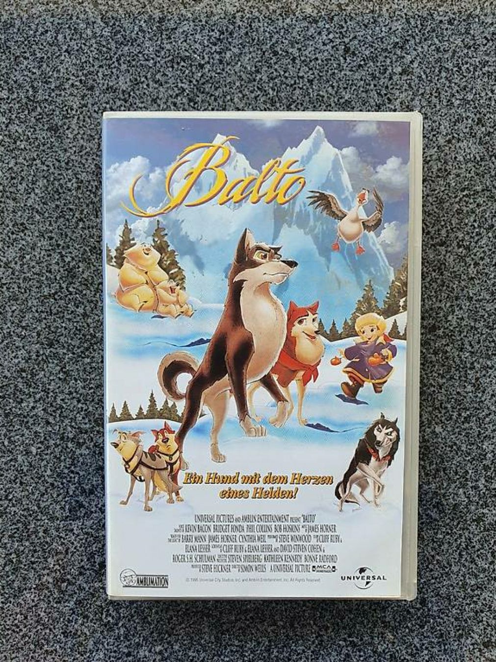 Tutti i VHS: Balto Vhs Film – Usato da Herznach venduto da kayley09