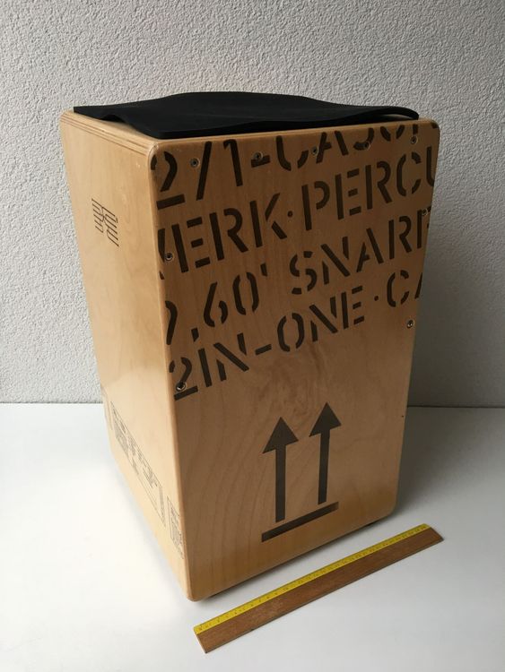 2inOne Cajon Trommel Schlaginstrument Kaufen auf Ricardo