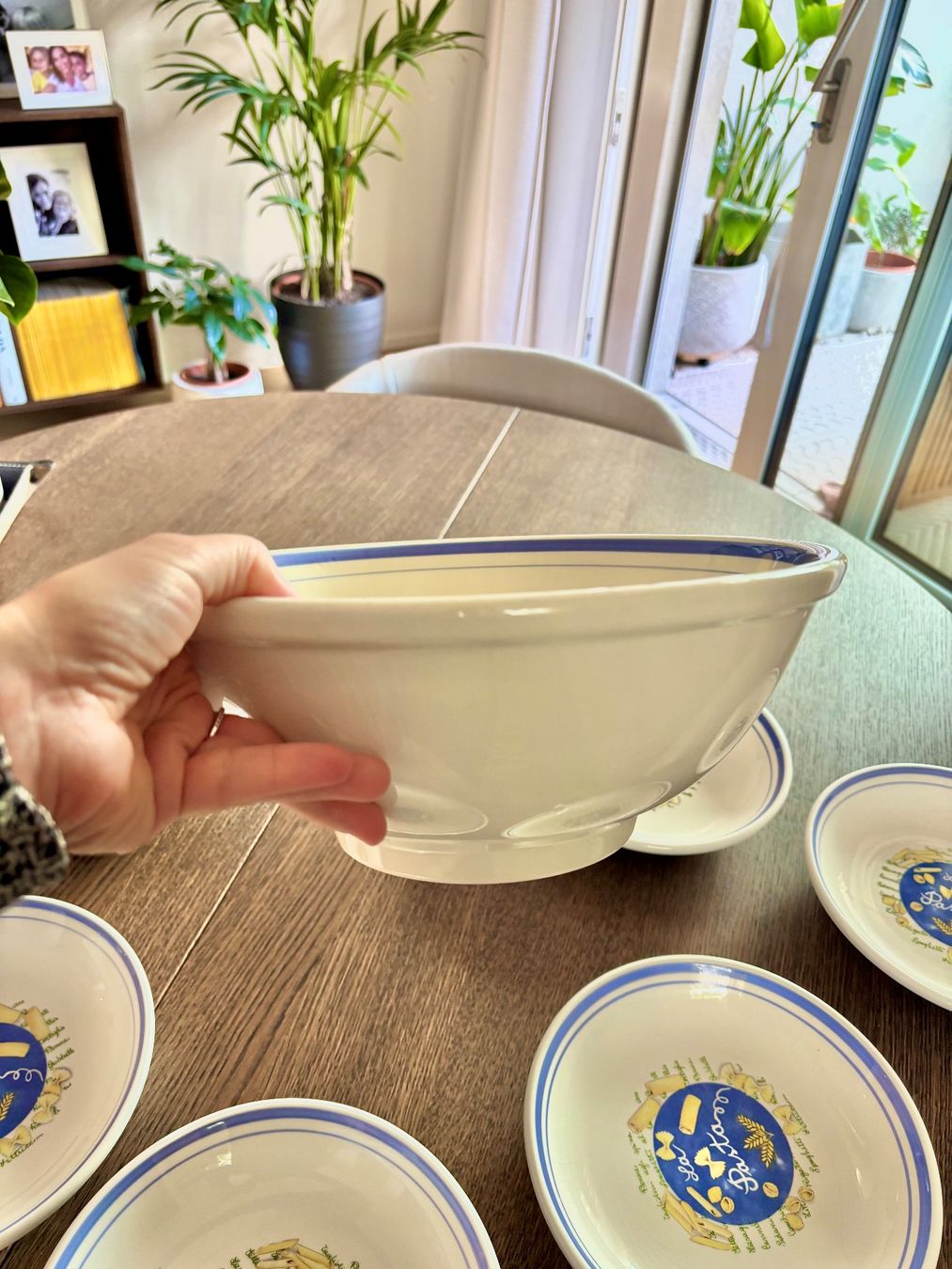 Set di piatti: Dish set: Pasta plates & bowl set – Usato da Zürich venduto da Angela_Fashion_Lover 3
