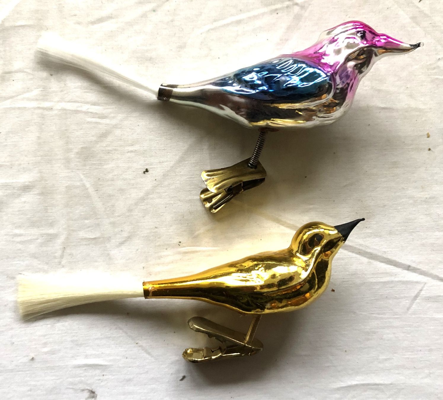 Tutte le decorazioni: Christbaumschmuck - Glasvögel - 8 Stück – Usato da Schaffhausen venduto da durruti 2