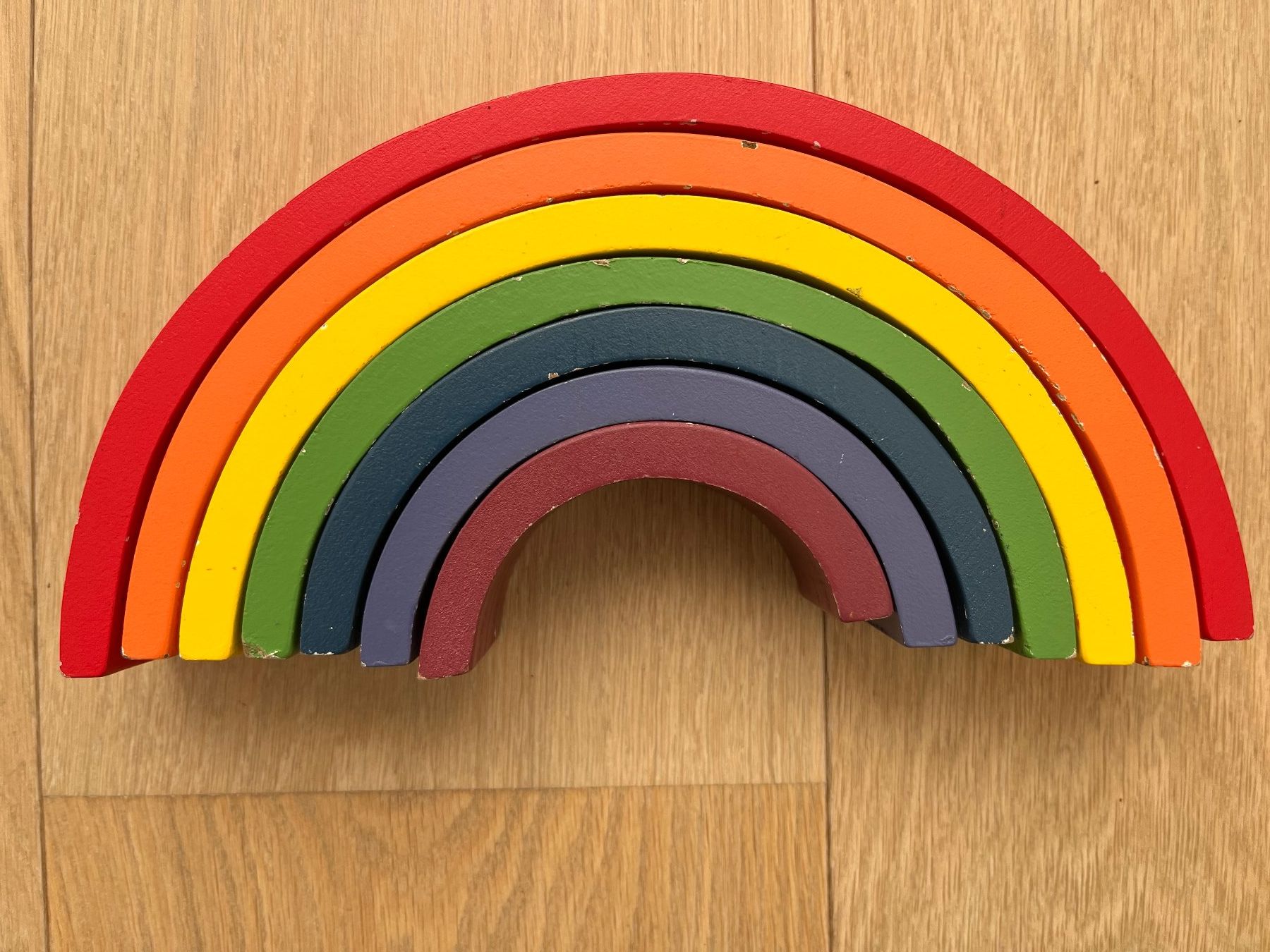 Giocattoli: Regenbogen Holzspielzeug bunt – Usato da Arbon venduto da vb4all