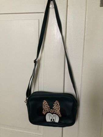 Minnie Mouse Umhängetasche, petrol
