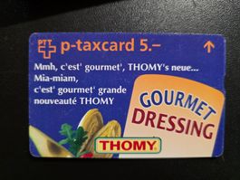 PTT Telecom P-Taxcard 5.- CHF - Thomy