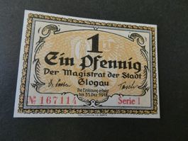 Dt. Reich, Glogau - Notgeldschein