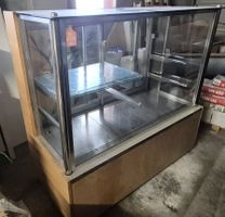 Gastro grande vitrine de pâtisserie / snacks réfrigérée 450L