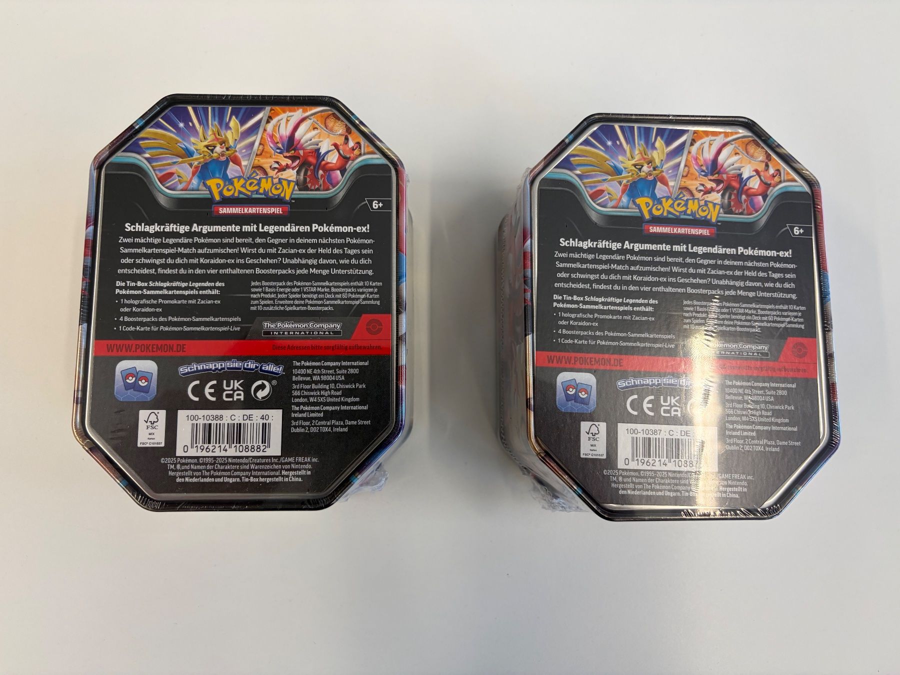 Pokémon Cartes à collectionner: Pokemon Tin Set DE ovp – Neuf avec emballage d'origine à Feuerthalen par Gorasonas 1