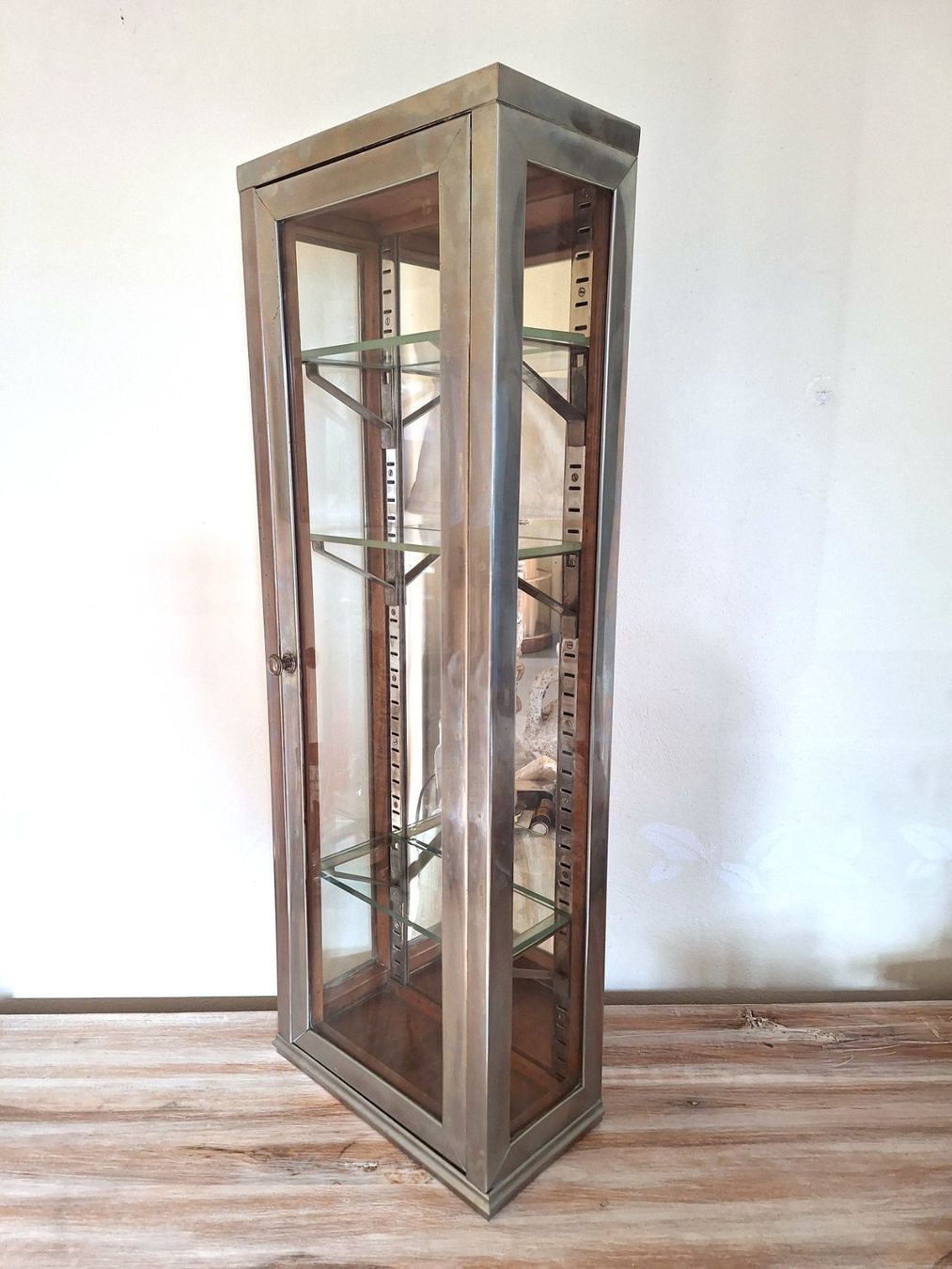 Vetrine: Antike Vitrine Metall/Glas Medizin – Usato da Erlenbach ZH venduto da Sondeiwendiz 2