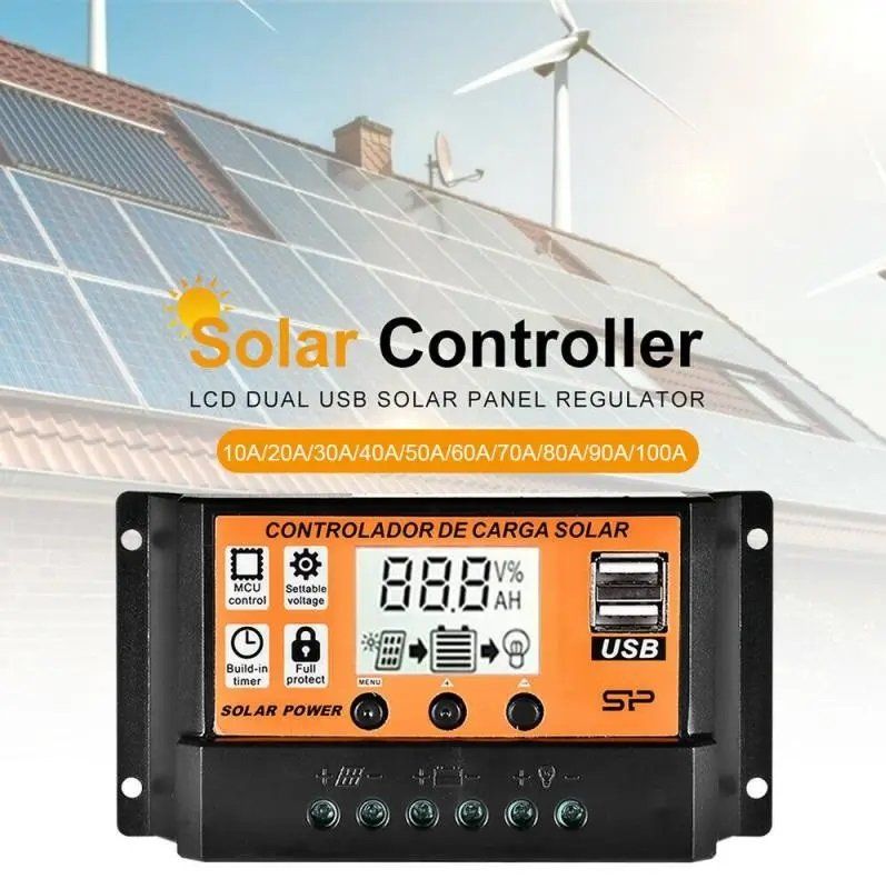 Konverter: 100A Solarpanel-Laderegler 12/24V Solar Controller – Neu (gemäss Beschreibung) aus Badäl von RYzeR9980X4D 3