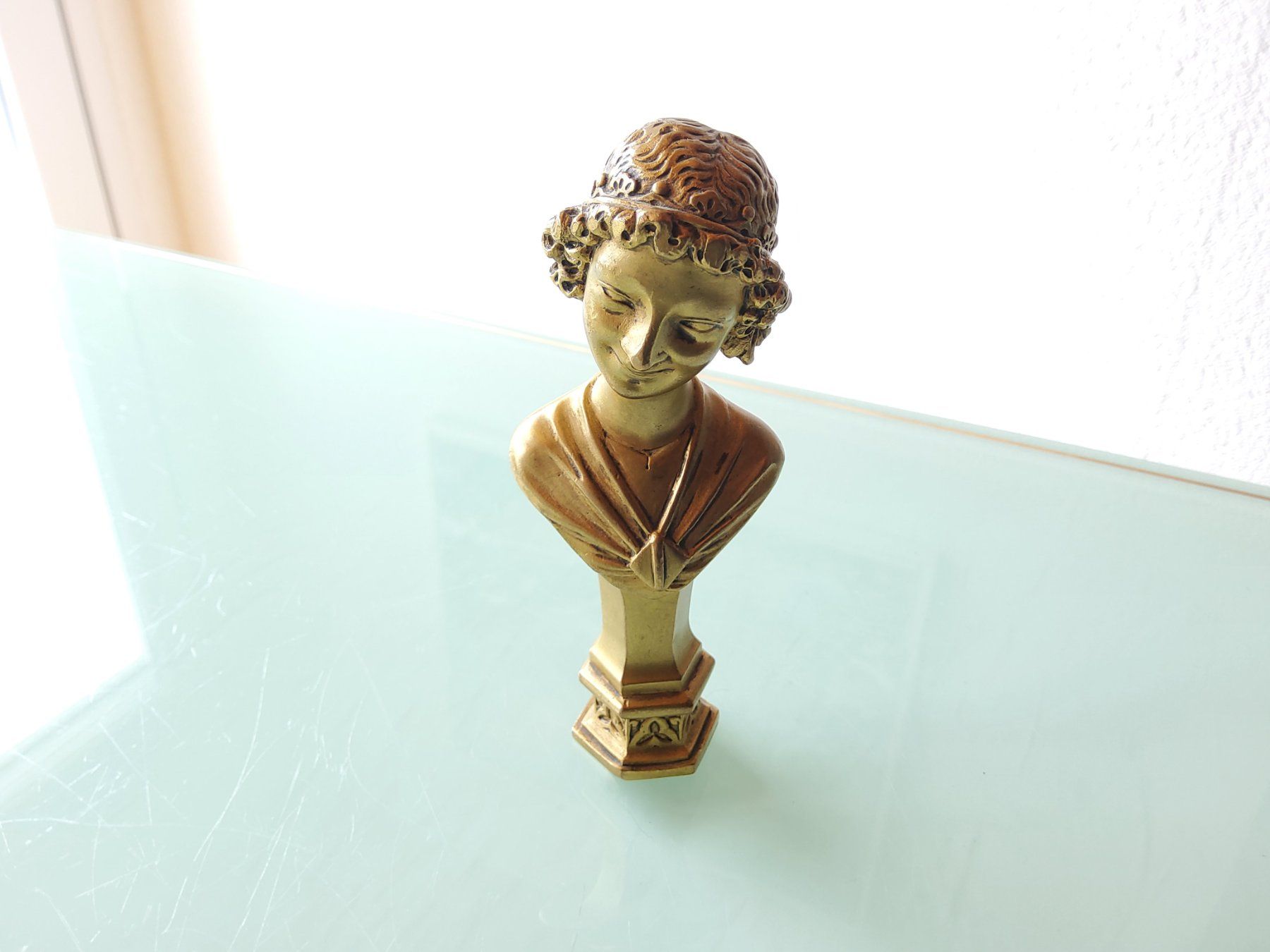 Figuren: Petite sculpture signée  – Gebraucht aus Malleray von Broc-Mo 4