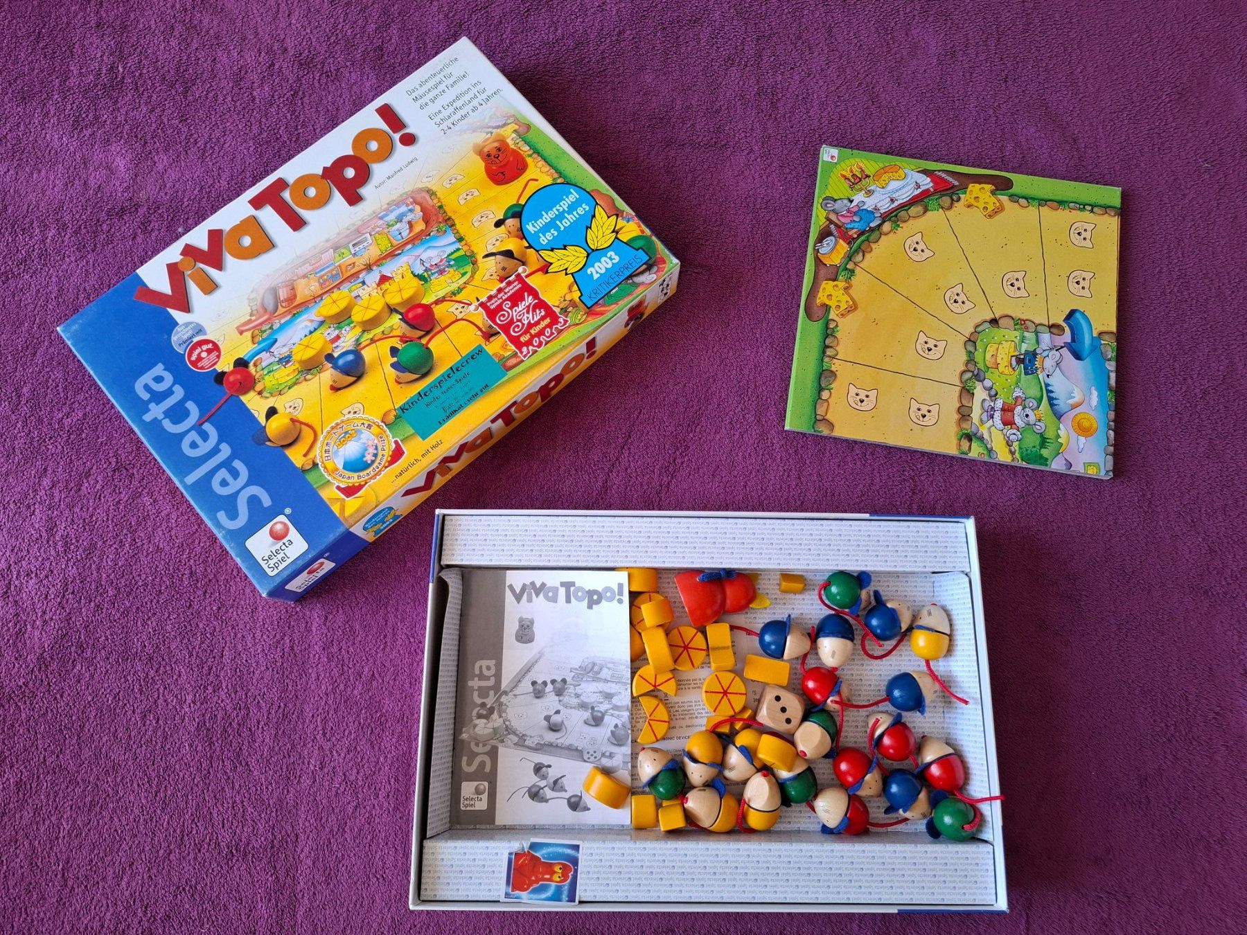 Selecta Giochi: Selecta Kinder Spiel - Viva Topo! – Usato da Müllheim Dorf venduto da Seeeule01 1
