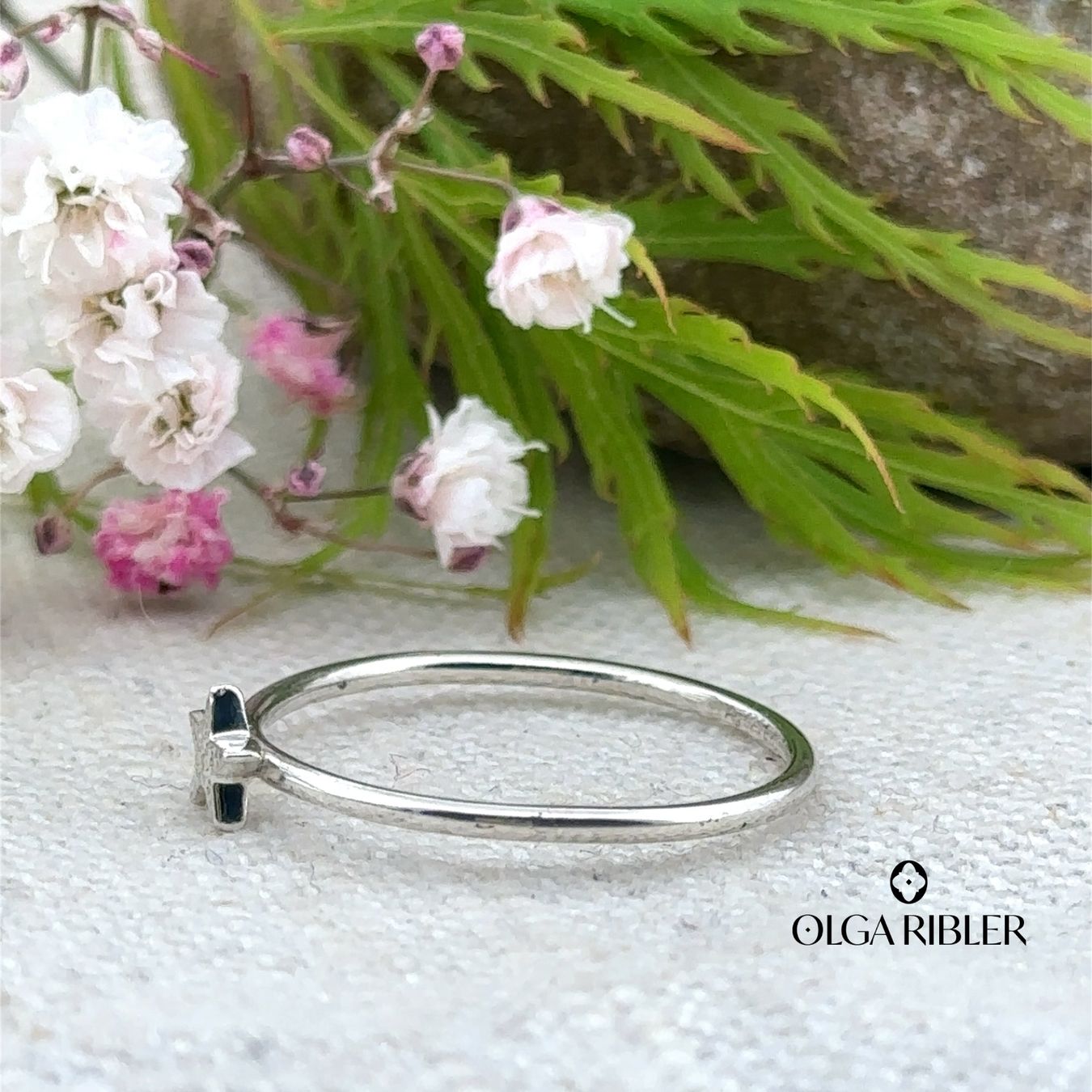 Olga Ribler Anelli: Stern Silber Ring 925 fein Grösse 58 – Nuovo (secondo la descrizione) da Luzern venduto da Schmuckoutlet 3