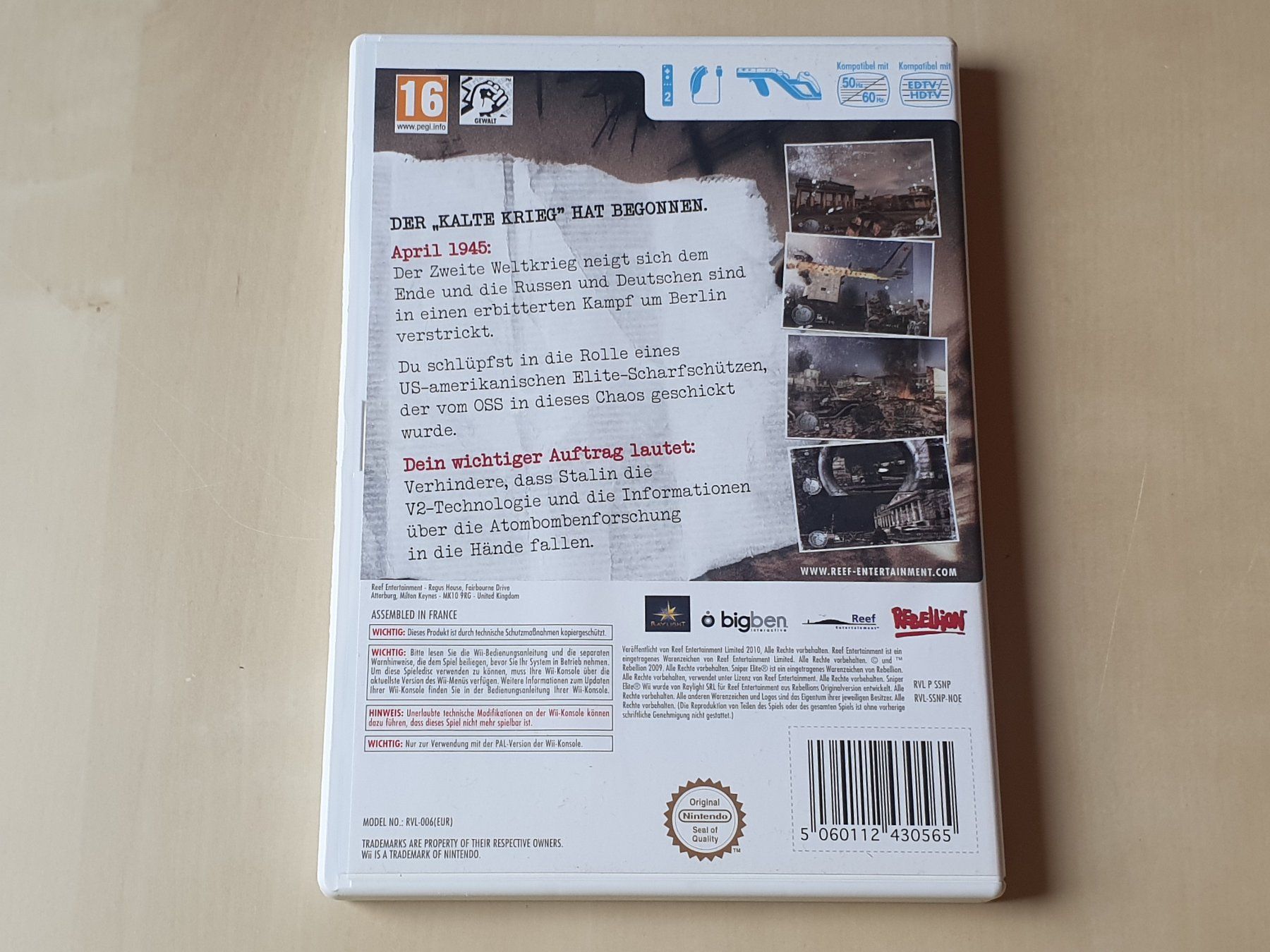 Nintendo Giochi: Sniper Elite – Usato da Stansstad venduto da collectorsshop 1