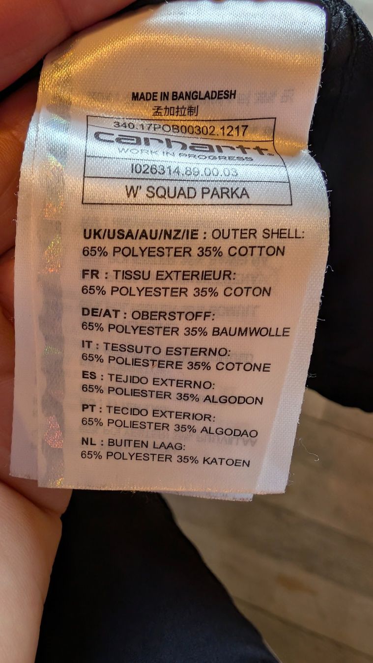 Carhartt Giacche: leichte Carharrtjacke XS – Usato da Dussnang venduto da khulamahula 7