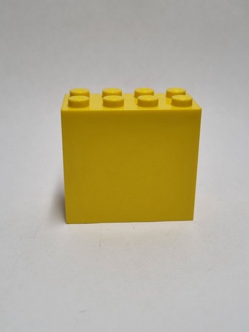 Lego Kit di costruzioni: LEGO 30144pb115 Brick 2x4x3 with LEGO Fabrik 2012 Pattern – Usato da Basadingen venduto da NekoBricks 1