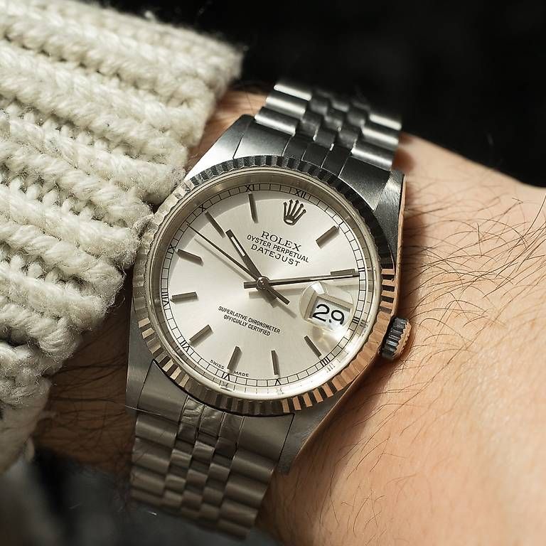 Orologi: Rolex Datejust, ref. 16234, full set, vendue en 2002 – Usato da Lausanne venduto da inf_dft9 1