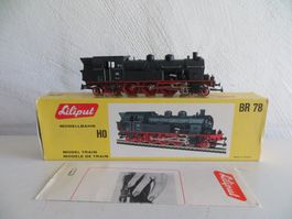Liliput H0: Dampflok BR 78 schwarz der DB, 078, mit OVP