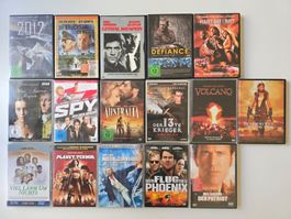 16 DVD Paket Action Filme